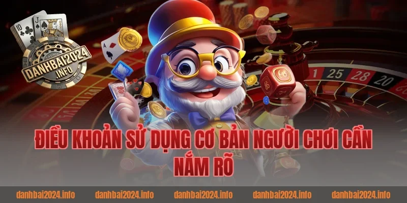 Điều khoản sử dụng cơ bản người chơi cần nắm rõ