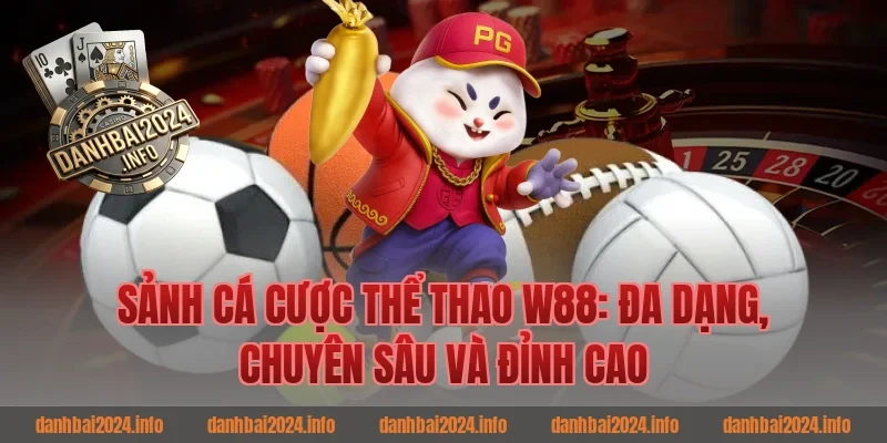 Sảnh Cá Cược Thể Thao W88: Đa Dạng, Chuyên Sâu Và Đỉnh Cao